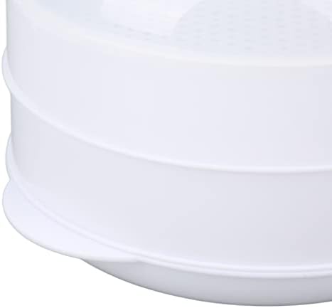 Premium Microwave Steamer Handle Design Transparent Cover Durable Safe for Daily Use