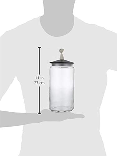 Alessi AMMI22 B Mio Jar Container Black