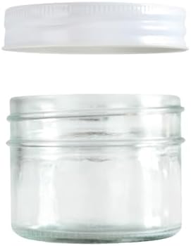 4oz Mason Jar Set - Preserves Food Perfectly