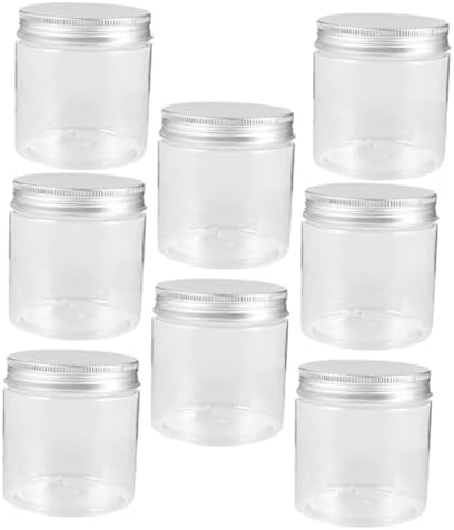 Transparent Mason Jars for Easy Storage