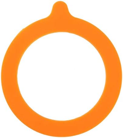 FEESHOW 10-Piece Silicone Gasket Set for Canning Jars