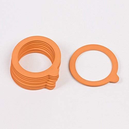 10pk Le Parfait Jar Replacement Gaskets 70mm for 125 and 200g Jars