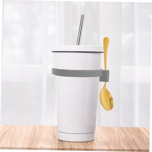 Silicone Mason Jar Spoon Holder Set - 12PCS for Kitchen Storage