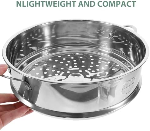 10 Inch Stainless Steel Steamer Basket for Pot