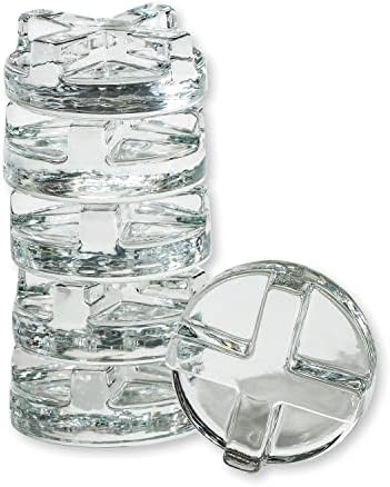 Trademark Innovations Glass Fermentation Jar Weights Set of 6 1