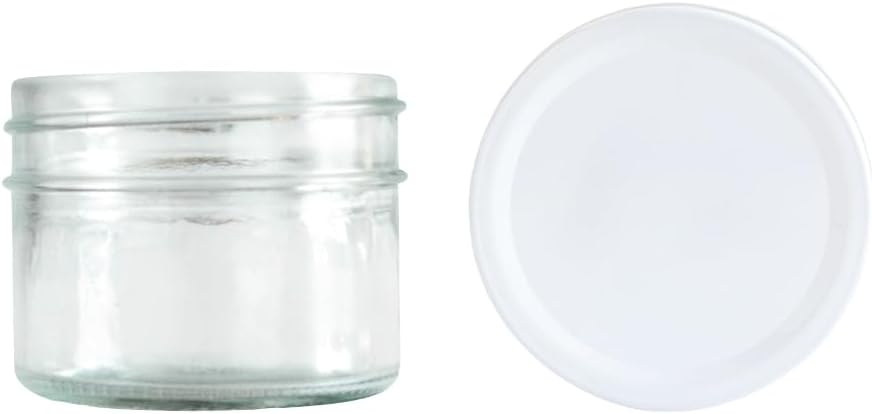 4oz Mason Jar Set - Preserves Food Perfectly