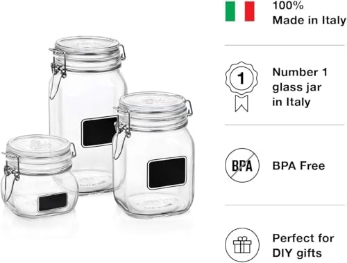 Bormioli Rocco Chalkboard Jar