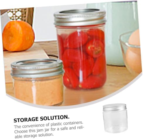 Transparent Mason Jars for Easy Storage