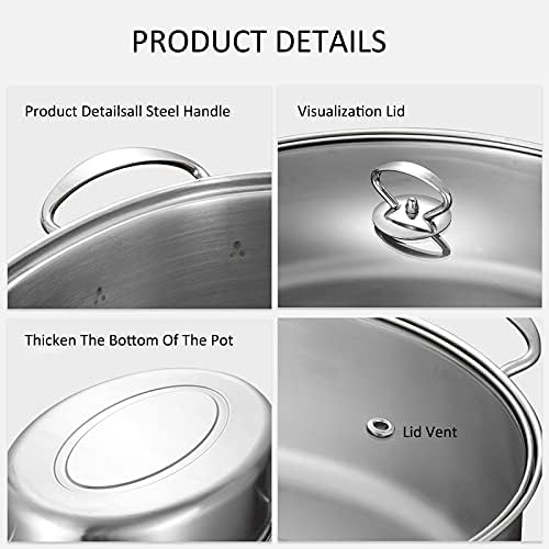 Stainless Steel Fish Steamer with Ceramic Plate and Rack