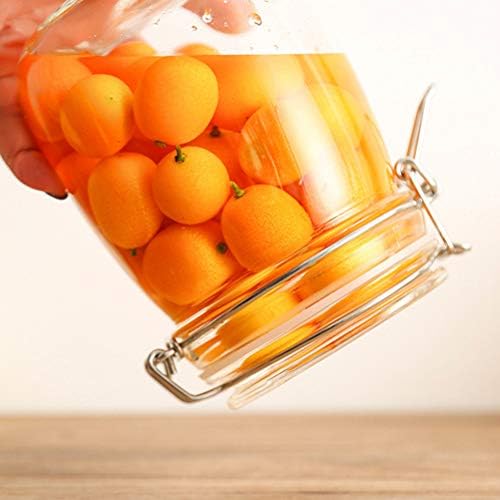 1000ML clip top glass jar preserved perfectly for canning