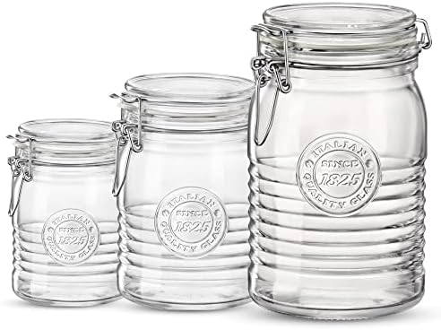 Bormioli Rocco Officina 1825 Glass Jars