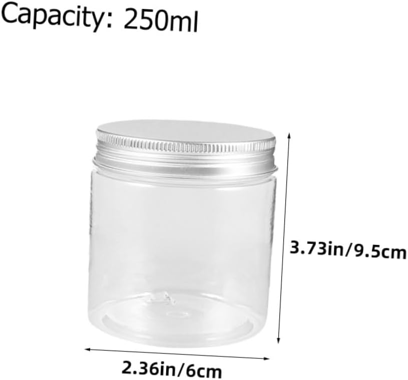 Transparent Mason Jars for Easy Storage
