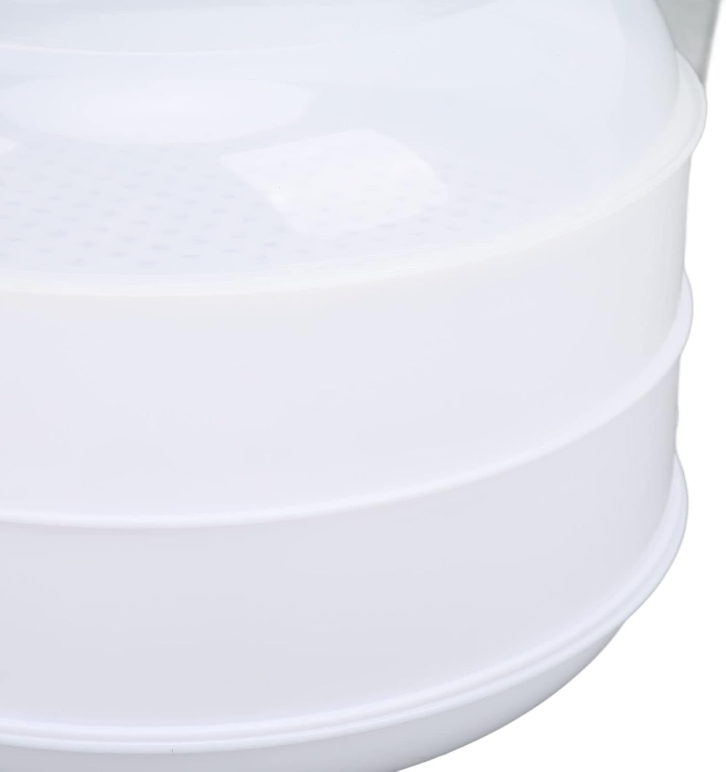 Premium Microwave Steamer Handle Design Transparent Cover Durable Safe for Daily Use