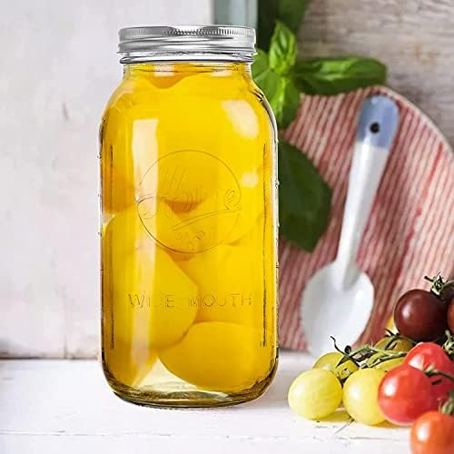 BPA-Free Premium Mason Jars Set of 3 for Canning and Preserving