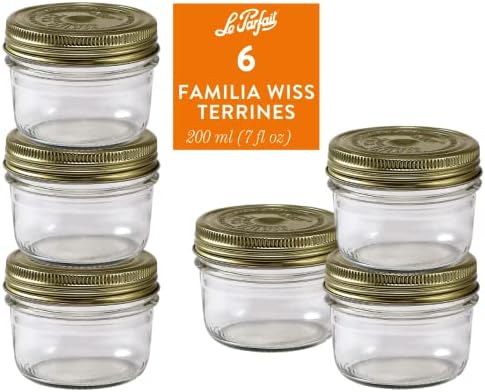 Le Parfait -French Glass Jars with 2-Piece System