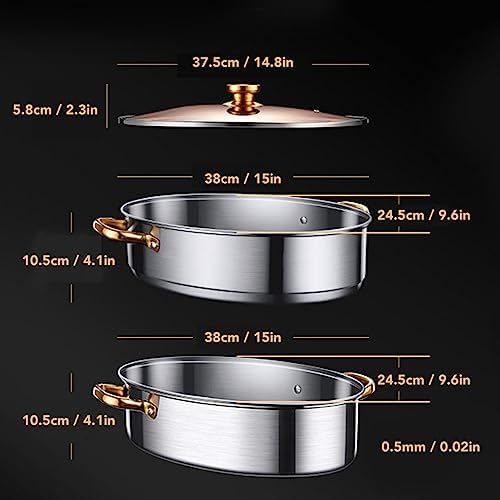8Qt Stainless Steel Fish Steamer