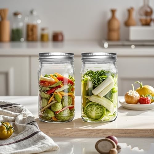 Horizontal Abilities-32oz Mason Jars 12 Pack