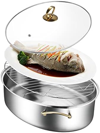 Stainless Steel Fish Steamer for Cooking P