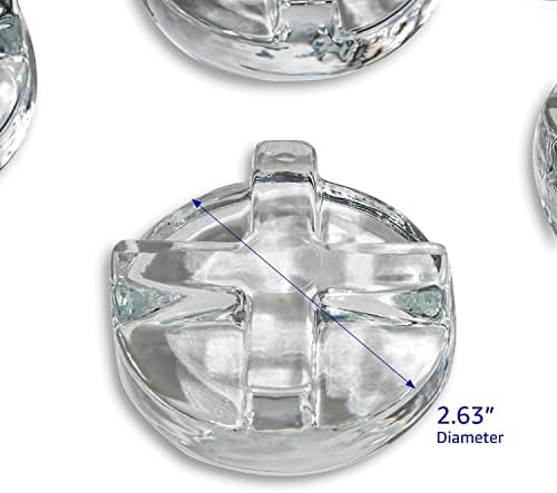 Trademark Innovations Glass Fermentation Jar Weights Set of 6 1