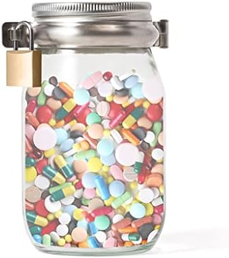 Secure Herbs in Mason Jars