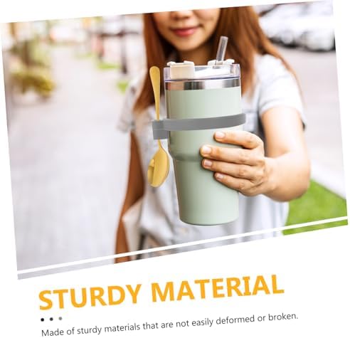 Convenient Silicone Rings for Mason Jars Spoon Holders