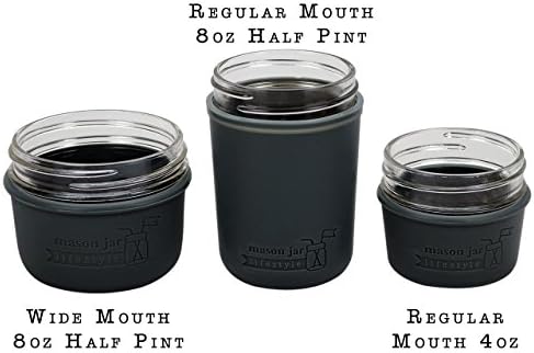 4oz Silicone Sleeves for Mason Jars