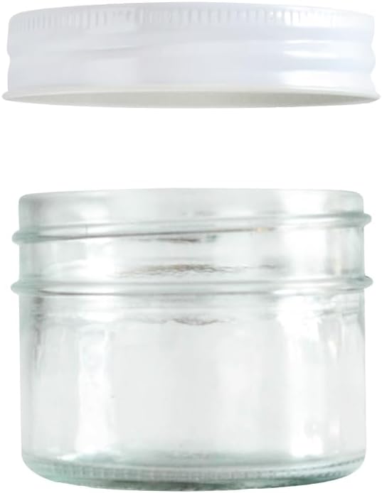 4oz Mason Jar Set - Preserves Food Perfectly