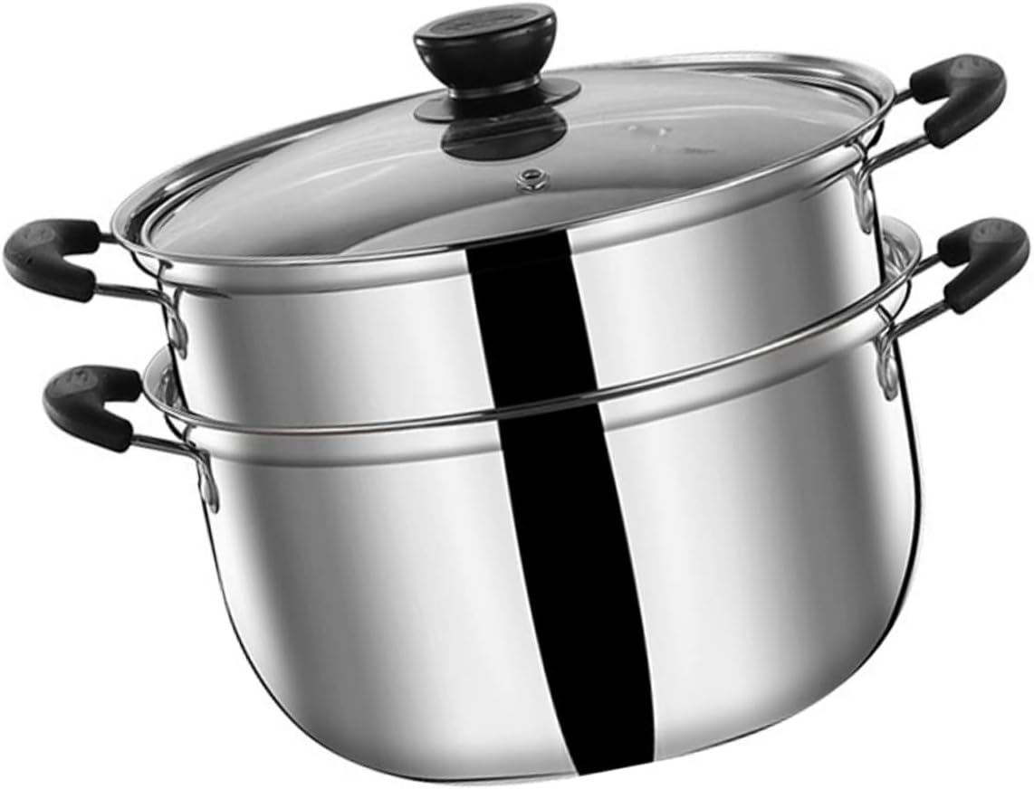 Stainless Steel Steam Cooker 20cm Multi-Purpose pot