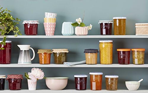 Le Parfait Jam Pot - Faceted French Glass Jar with Snap Cover