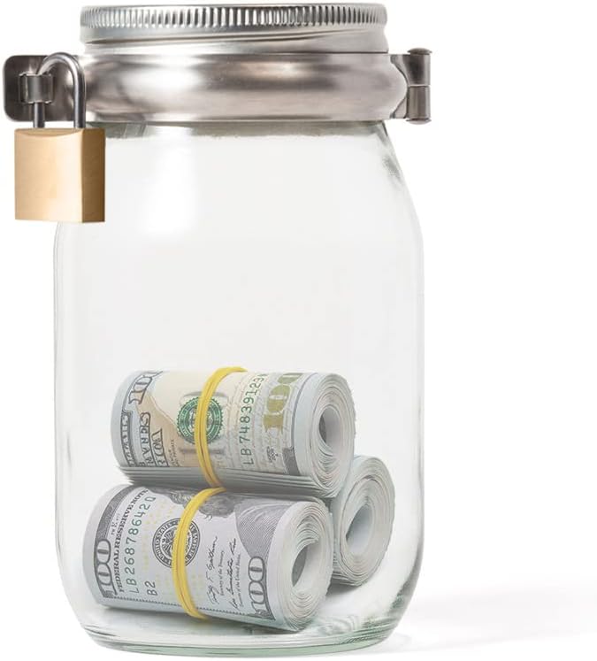 Secure Herbs in Mason Jars