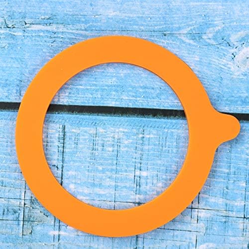FEESHOW 10-Piece Silicone Gasket Set for Canning Jars
