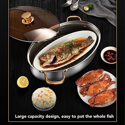 8Qt Stainless Steel Fish Steamer