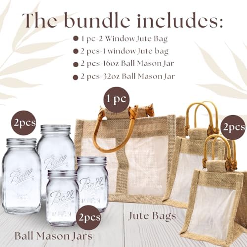 Versatile Mason Jars for Canning Gifting