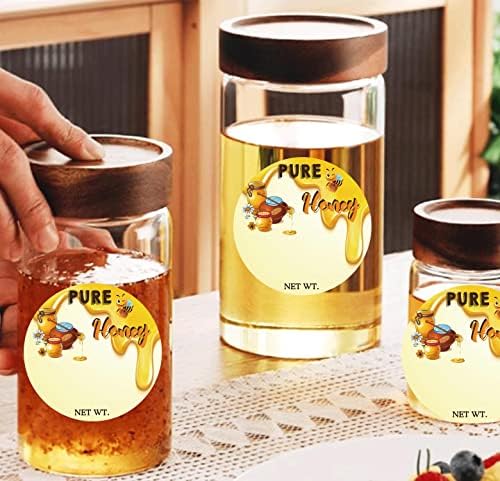 15 Inch Honey Bottle Labels 500pcs Per Roll