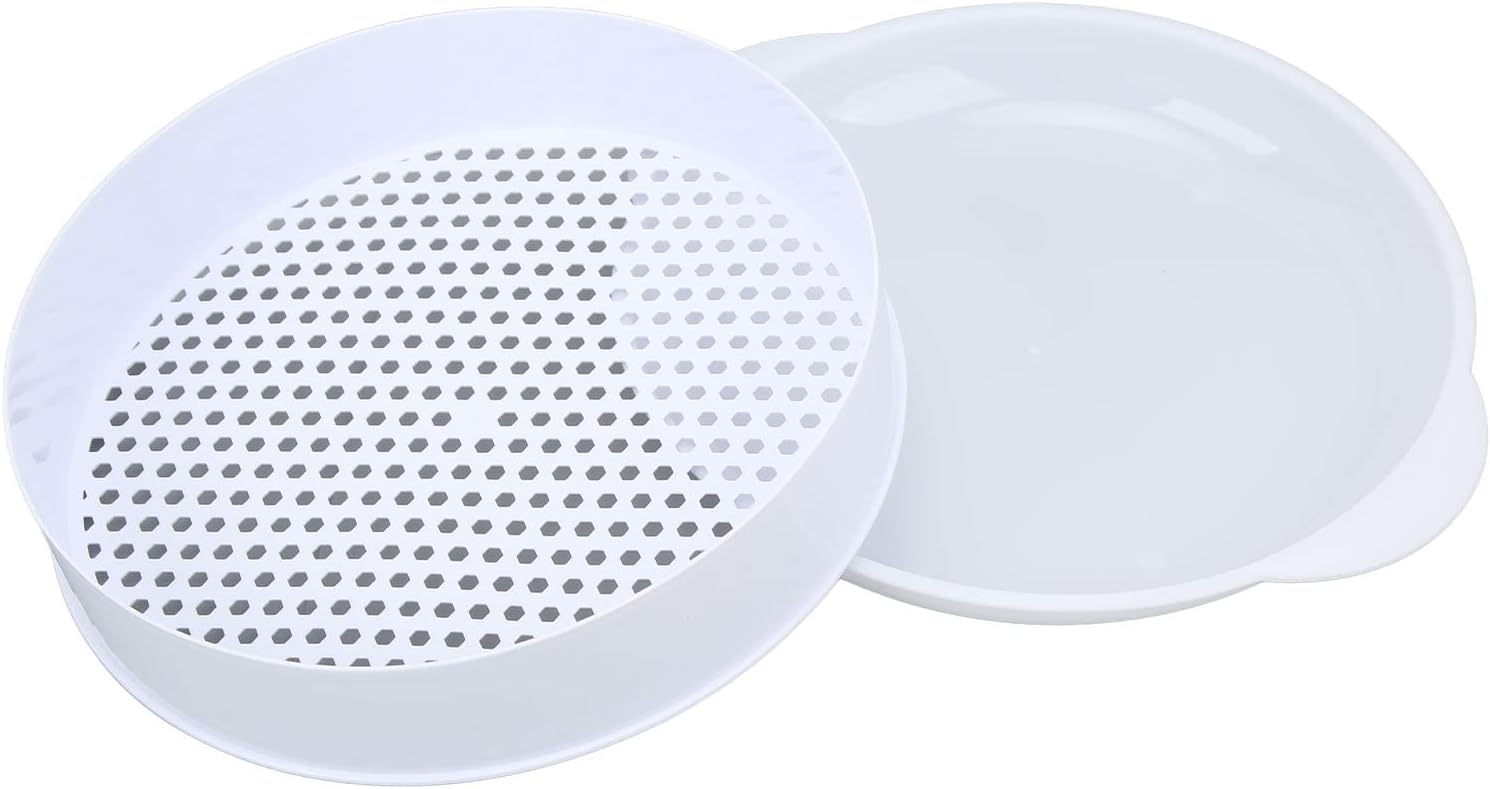 CHEOTIME Microwave Steamers with Lid Handle and Transparent Cover