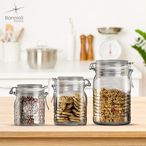 Bormioli Rocco Officina 1825 Glass Jars