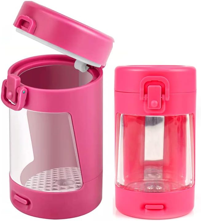 JOUGESafe LED Jars with HD Magnifying Viewing for Kitchen Storage