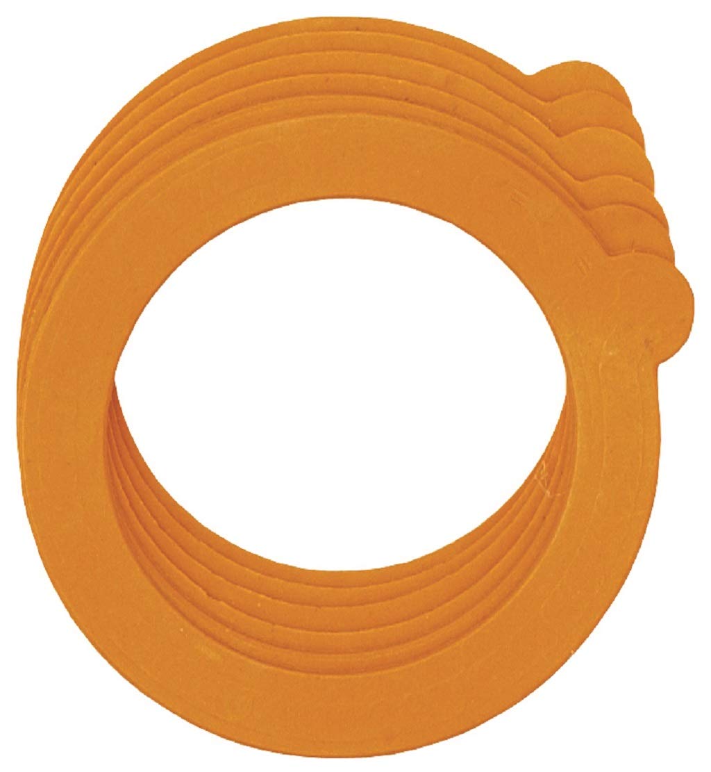 Tala Preserving Jar Sealing Ring x6 Orange - Perfect for Fresh Preserving