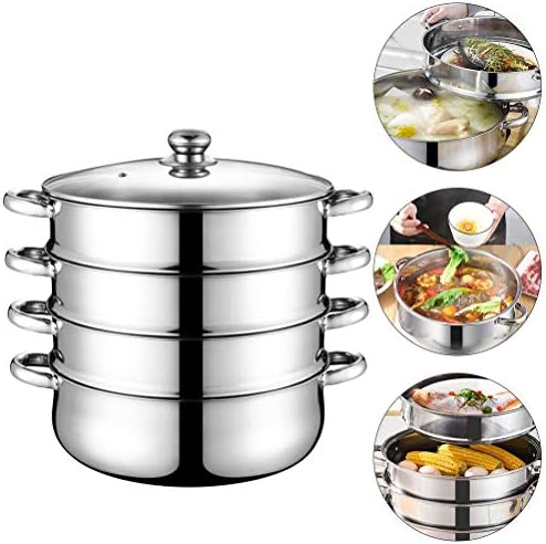 BESTonZON Stainless Steel Steamer Pot