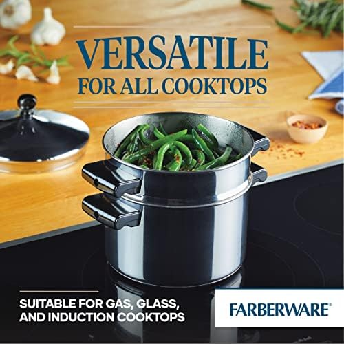 Farberware Classic Series 3 Quart Silver Sauce Pot Steamer Insert
