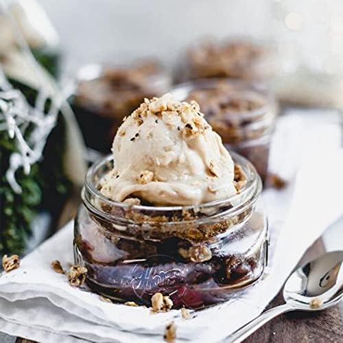 12-Piece Wide-Mouth Glass Mason Jars for Preserving Serving