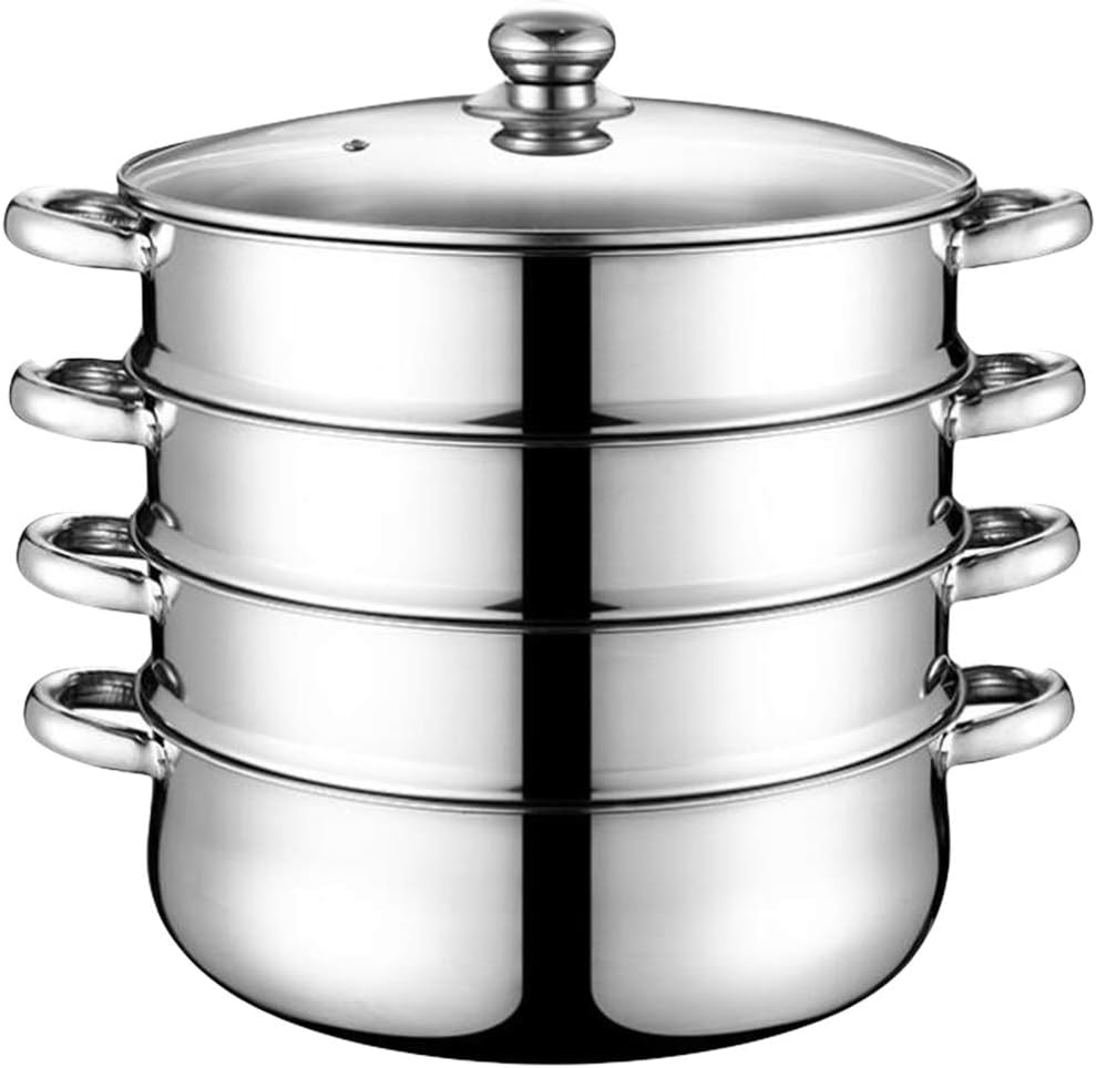 BESTonZON Stainless Steel Steamer Pot
