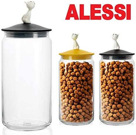 Alessi AMMI22 B Mio Jar Container Black