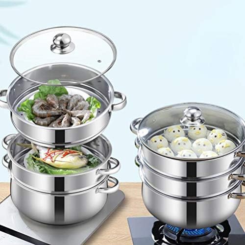 BESTonZON Stainless Steel Steamer Pot