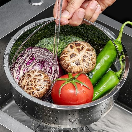 Stainless Steel Steamer Basket Durable and dishwasher safe