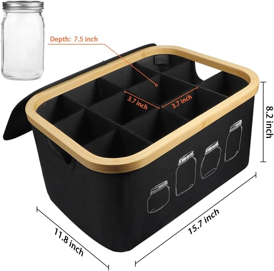 Picowe Mason Jar Organizer
