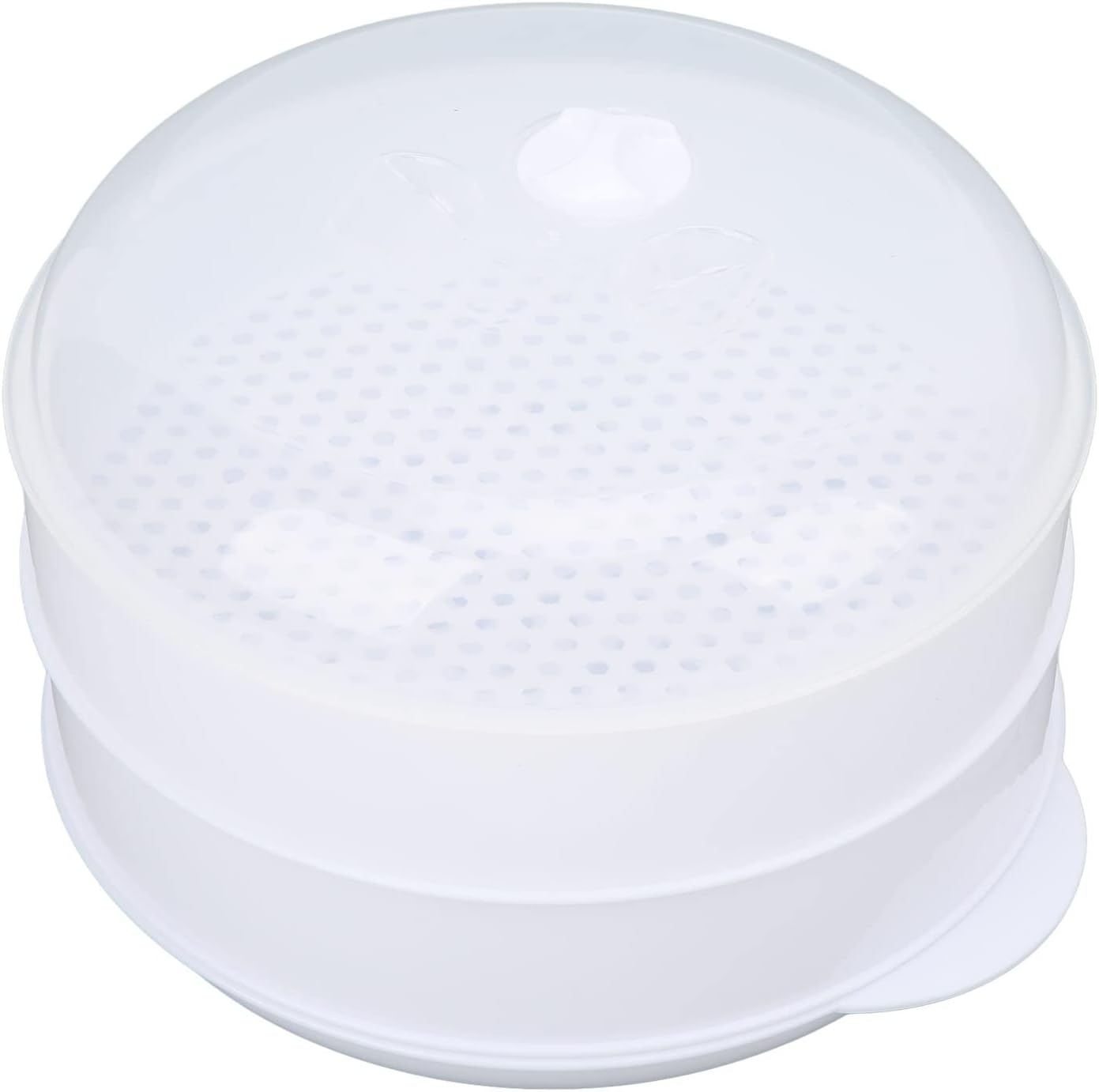 Premium Microwave Steamer Handle Design Transparent Cover Durable Safe for Daily Use