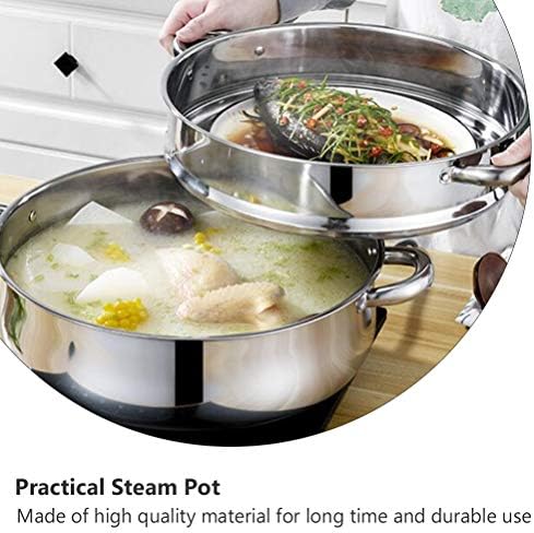 BESTonZON Stainless Steel Steamer Pot