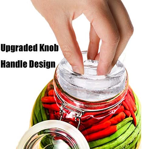 High-Quality Fermentation Glass Weights with Easy Grip for Home Fermenters