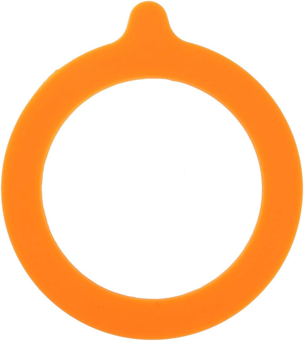 FEESHOW 10-Piece Silicone Gasket Set for Canning Jars